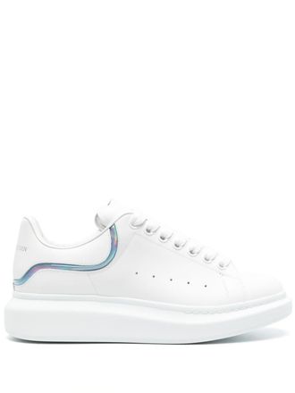 Alexander McQueen Oversized leather sneakers - White