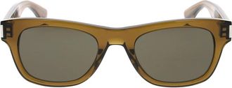 Saint Laurent Zonnebrillen - unisex - Zonnebrillen - Groen - ONE Size - Accessoires