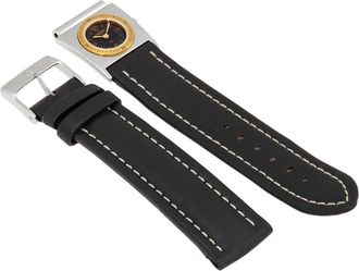 Breitling Unisex Leather Watch Band With Second Time Zone Attachment B6107211/B204.141X.A18