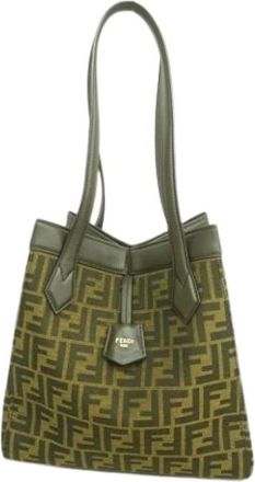 Fendi Pre-owned Tote Bags, female, Multicolor, Size: ONE SIZE Pre-owned Vintage Tote Bag