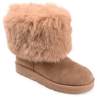 Journee Collection Women & apos;s Shanay Cold Weather Booties