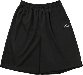 Alexander Wang logo-print track shorts - Zwart