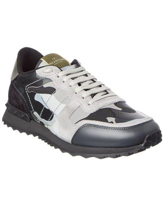 Valentino Canvas & Leather Sneaker