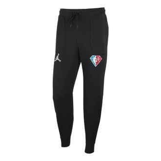 Air Jordan All-Star Edition Logo Bundle Feet Sports Pants Black DH9531-010