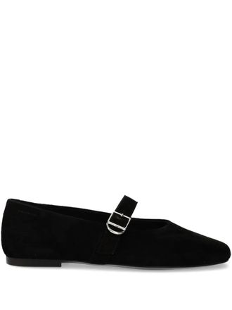Vagabond Jolin buckle-strap ballet flats - Black