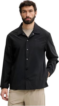 Guess Jassen, Heren, Zwart, S, Ottavio Shirt Jacket