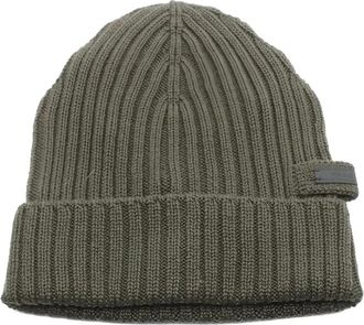 Prada Berretto in lana vergine - Verde