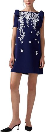 Carolina Herrera Embellished Shift Dress
