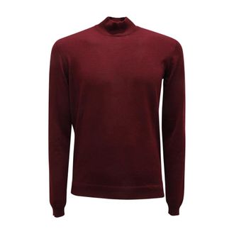 Goes Botanical Lupetto Costina Jumper - male - GOES BOTANICAL - Turtlenecks - Red - S - Knitwear