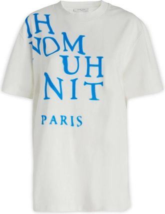 Ih Nom Uh Nit T-Shirt - Dames - T-shirts - Wit - XL - Tops