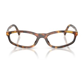 Miu Miu Glasses, unisex, Brown, Size: 54 MM Mu01Zv Optical Frame