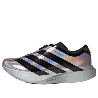 adidas (WMNS) adidas Adizero Evo SL Zip Silver Metallic Black KH7788