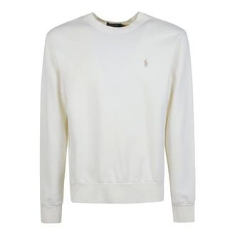 Ralph Lauren Sweatshirts, male, White, Size: M Sweatshirt