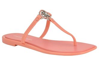 Calvin Klein Ellye Womens Sandals Light Pink : 11 M, Synthetic