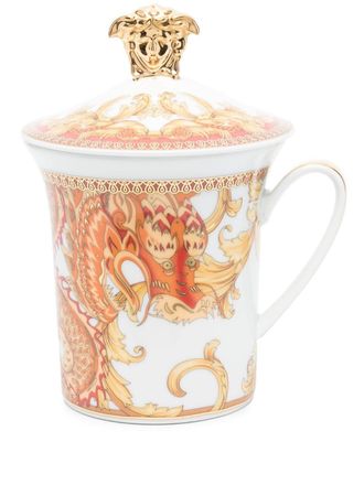 Versace x Rosenthal Asian Dream porcelain mug - unisex - ceramic - OS - White