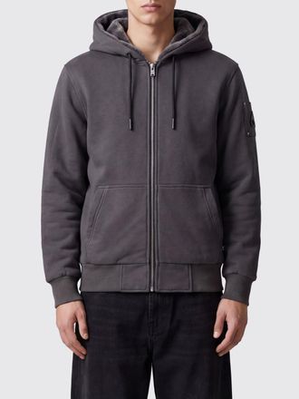 Moose Knuckles Cotton-Blend Hooded Zip-Up Sweatshirt with Kangaroo Pocket
