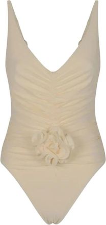 Magda Butrym One-piece - Dames - Badpakken - Beige - S - Badmode