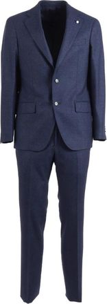L.B.M. 1911 Abiti - Heren - Business pakken - Blauw - XL - Kostuums