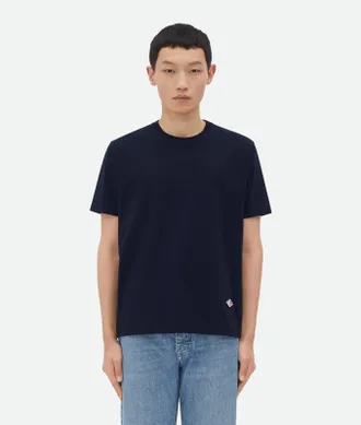 [関税・送料込]  BOTTEGA VENETA Tシャツ 815032V4ZL19310 Bottega Veneta Silk And Cotton T-shirt | italist