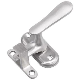 OEM Pestillo Deslizante De Acero Inoxidable (1 Pieza), Color Plata, Para Puertas, Ventanas Y Armarios - Crezuo