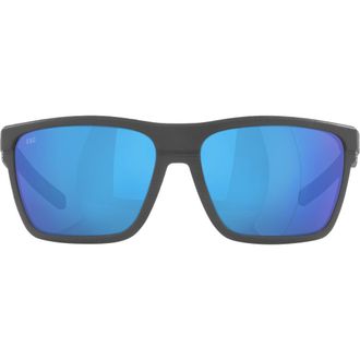 Costa Pargo 61mm Mirrored Polarized Square Sunglasses in Dark Grey at Nordstrom