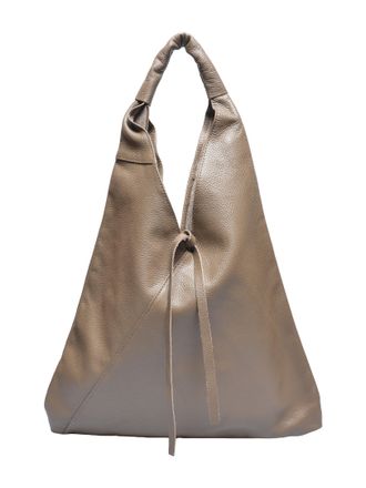 Anna Luchini Beige Rundleer Tas