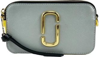 Marc Jacobs The Snapshot Camera Bag - Dames - Tassen - Grijs - Maat: ONE Size Leer