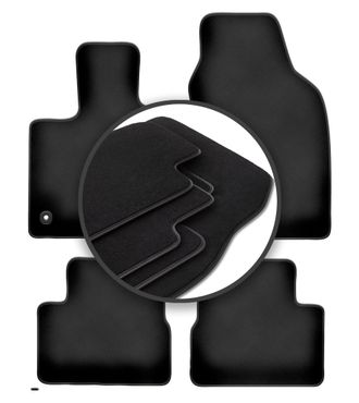 OEM Alfombrillas Premium Para: Fiat E-500x / 500x Crossover El&eacute;ctrico (2019-)