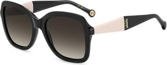 Carolina Herrera HER 0373/S 0WM/HA Womens Sunglasses Black Size 56