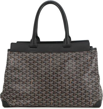 Goyard Black Pvc Leather Handbag Tote Bag (Pre-Owned)