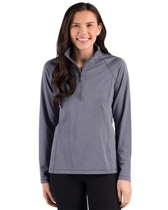 Clique Dash Recycled Womens Quarter Zip Sweatshirt