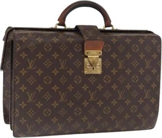Louis Vuitton Pre-owned Handbags, female, Brown, Size: ONE SIZE Pre-owned Canvas Handbag