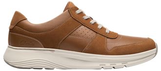 Clarks Mens Motion Trek Go Sneaker, Tan Combi, 9 UK