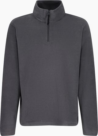 Regatta Mens Regatta Mens 170 Series Anti-pill Zip Neck Micro Fleece - Grey - Size: 42