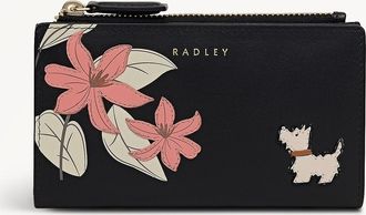 Radley London Black Medium Ziptop Purse Pretty Petals SS26 Radley London