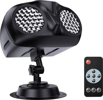 OEM L&aacute;mpara De Proyecci&oacute;n Led Con Forma De Copo De Nieve - Resistente Al Agua Ip65 - Control Remoto - Proyecta Hasta 10 Metros - Uso En Interiores Y Exter