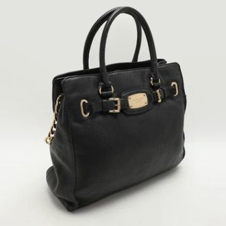 Michael Kors Pre-owned Leather totes - Dames - Pre-owned - Zwart - Maat: ONE Size Leer