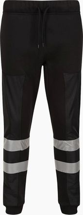 Regatta Mens Pb Long Sleeve Reflective Ribbon Color Block Joggers - Black - Size: 35/34/32