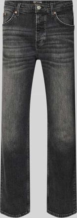 Only & Sons Straight Fit Jeans aus Baumwoll-Mix Modell EDGE PERFORMANCE WB 38 in Black, Gr&ouml;&szlig;e 29/32