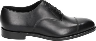 Loake Klassieke Zwarte Business Flats - Heren - Nette schoenen - Zwart - 39 EU - Leer - Schoenen