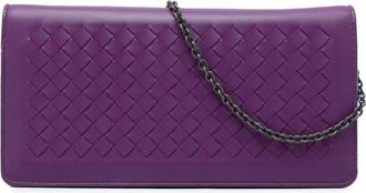 Bottega Veneta Pre-owned Bottega Veneta Nappa Intrecciato Continental Wallet on Chain Ladies 44THE3TFQLXHAIEY