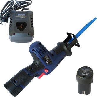 Trade Shop Trade Shop - Sega Elettrica 12v A Batteria Ricaricabile Sega A Gattuccio 2 Batterie A Litio