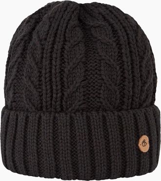 Craghoppers Womens Craghoppers Womens/Ladies Brock Knitted Beanie - Black - Size: S-M