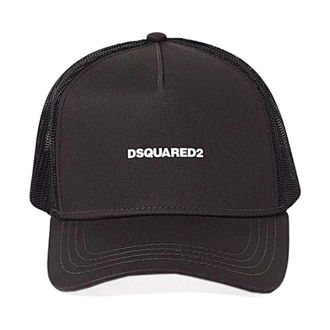 Dsquared2 Mini Logo Baseball Cap - Heren - Petten - Zwart - ONE Size - Accessoires