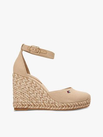 Tommy Hilfiger Canvas High Wedge Espadrilles