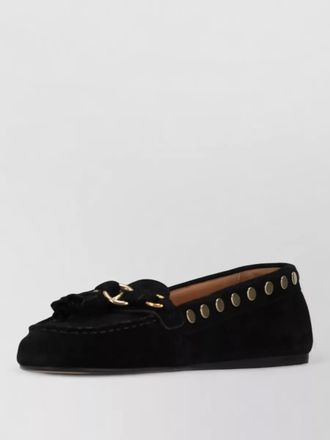 Isabel Marant loafers chain detail slip on tassel