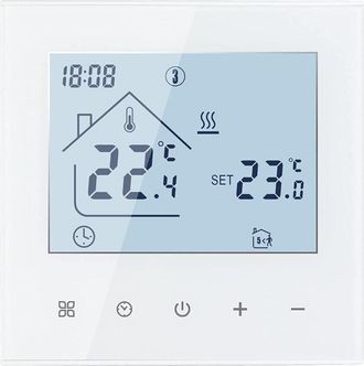 OEM Termostato Digital De Ambiente Con Pantalla Led, Controlador De Temperatura, Programable Semanalmente, Para Calefacci&oacute;n Por Suelo Radiante El&eacute;ctrico (