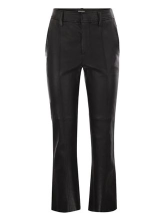 Brunello Cucinelli Square Cigarette trousers - Black