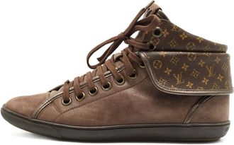 Louis Vuitton Brea high-top sneakers - Bruin
