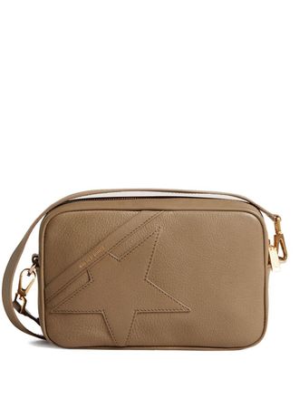 Golden Goose large Star cross body bag - women - Polyamide/Ovine Leather (top grain) - One Size - Green